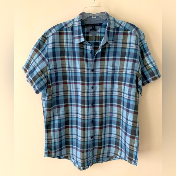 Tommy Hilfiger Shirt Men XL - Picture 1 of 4